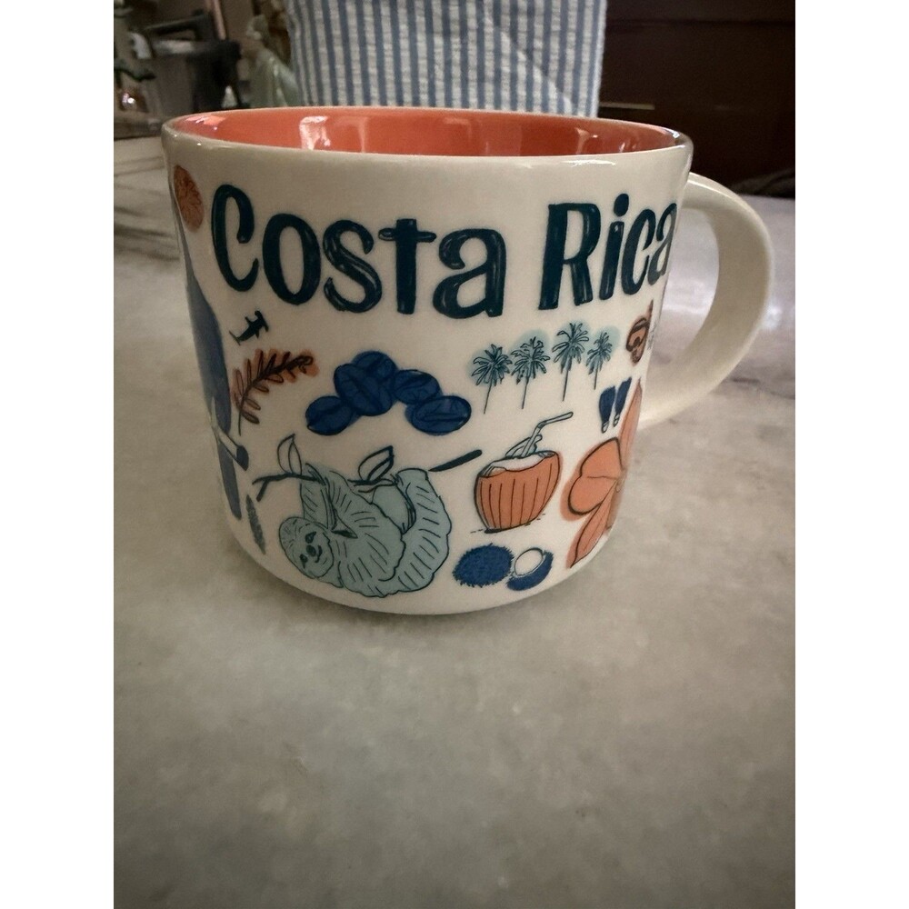 Starbucks COSTA RICA Been There Series Across The Globe 14oz Mug Retired RARE
